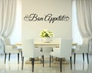 Bon Appetite Quotes Wall Decal Family Quotes Vinyl Art Stickers